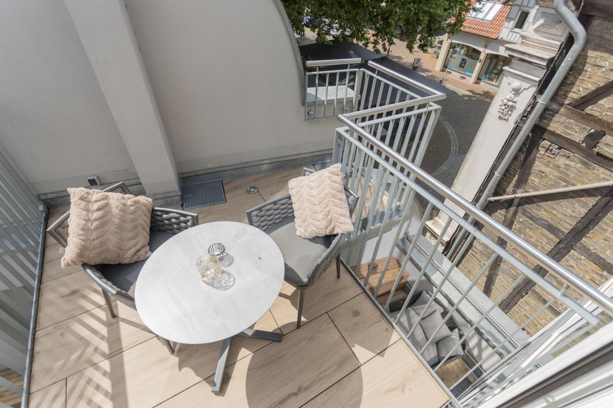Stilvolles City-Apartment Glocke Людингхаузен Екстериор снимка