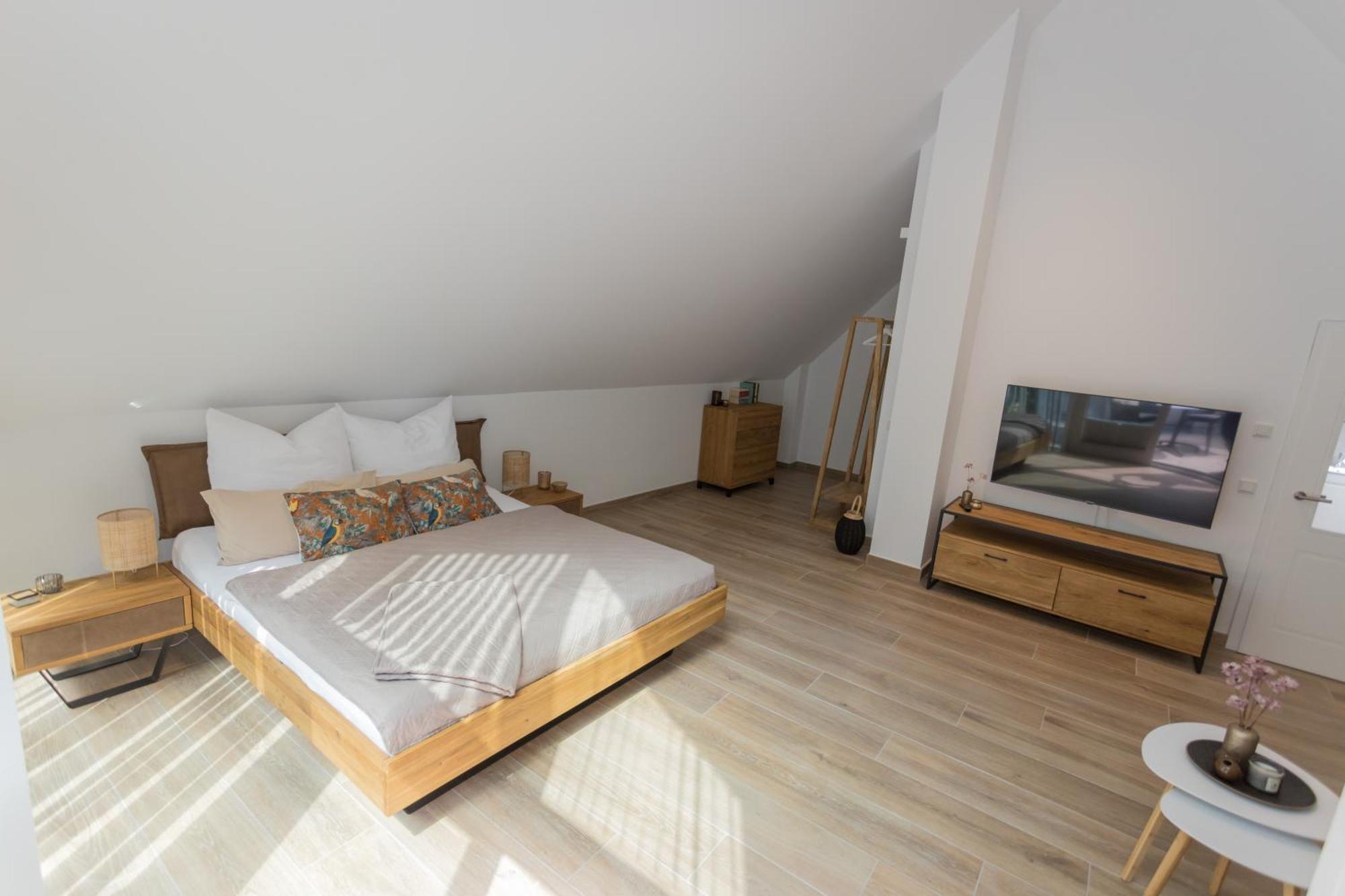 Stilvolles City-Apartment Glocke Людингхаузен Екстериор снимка