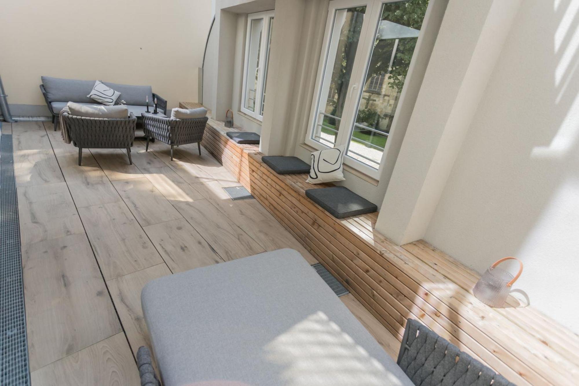 Stilvolles City-Apartment Glocke Людингхаузен Екстериор снимка